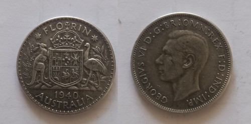 Australia gvi florin coin - australia,