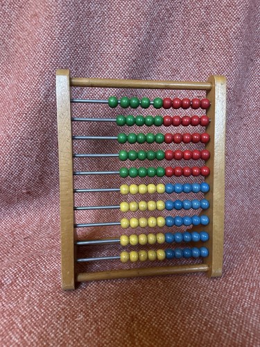 Vintage wooden abacus - abacus, for