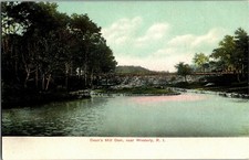 Dean's Mill Dam Near Westerly