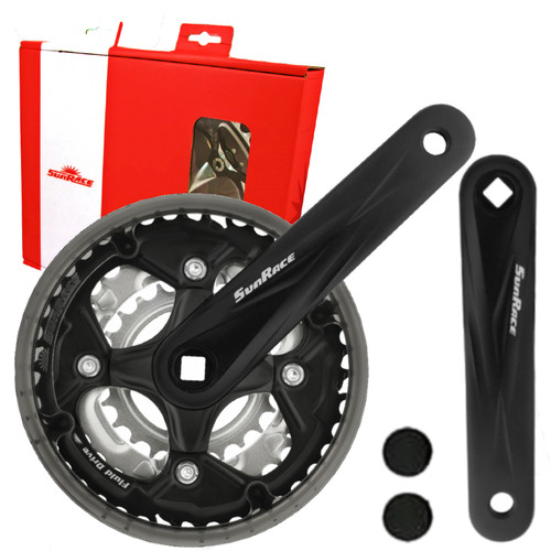 Sunrace chainset alloy crank - chainset,