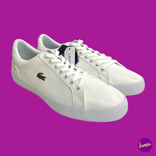 LACOSTE Men's Lerond Sneakers, Ortholite Insoles, White, UK 10 | EU 44.5 | US 11