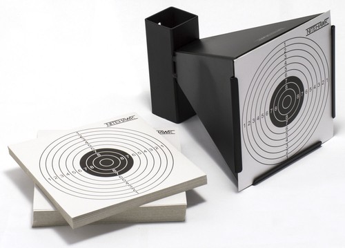 14cm card funnel target holder - card,
