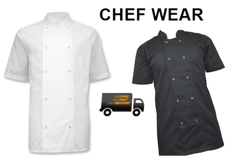 Plain notext chef jacket - notext,