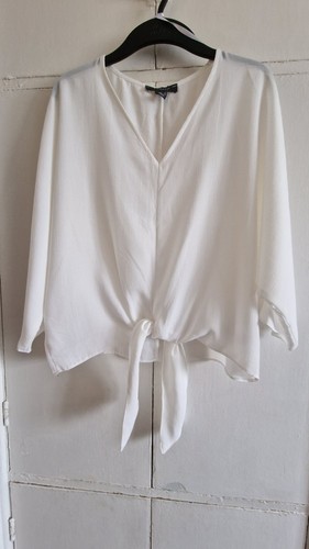 Primark women white neck - white, v-neck