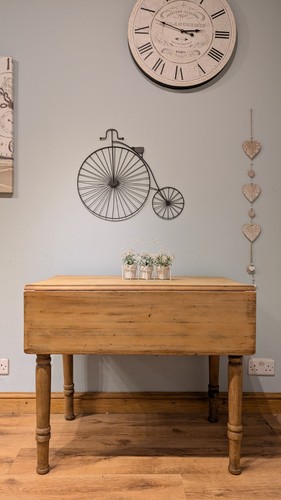 Antique victorian pine drop - antique,