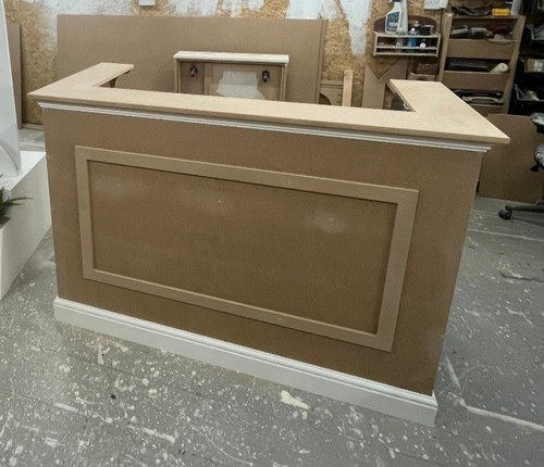Reception mdf desk - mdf,