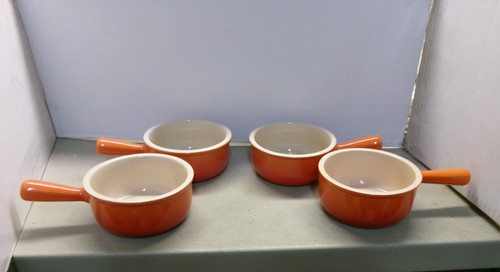 Creuset volcanic orange - le,