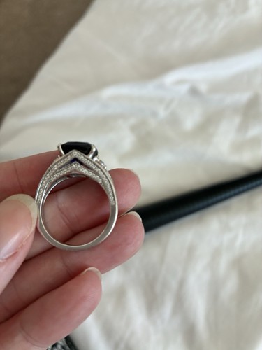 Silver dress ring dhc stamped - silver,