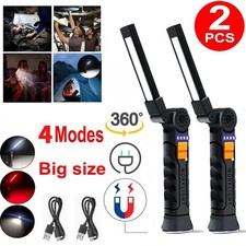 2X Rechargeable COB LED Work