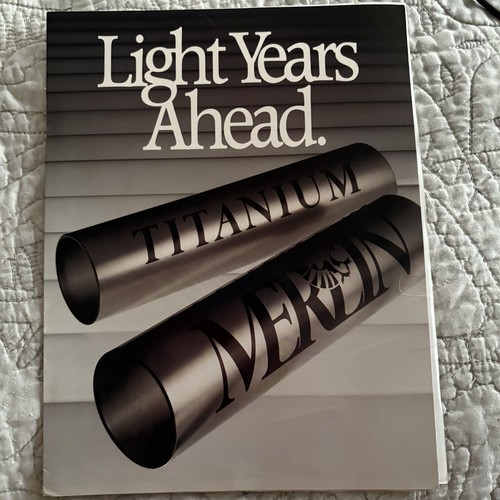 Vtg 1990 merlin - merlin, metalworks