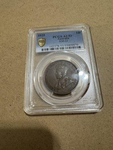 Pcgs au53 kgv - kgv, australian