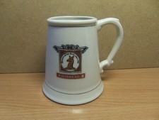 Whitbread – Brewers of Fine Beers since 1742 – c1960s ceramic half-pint Tankard