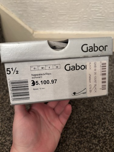 Ladies gabor black - gabor, shoes