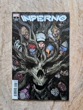 Inferno #4 Pepe Larraz 1:50 Variant Cover X-Men Hickman Marvel Comics 2022