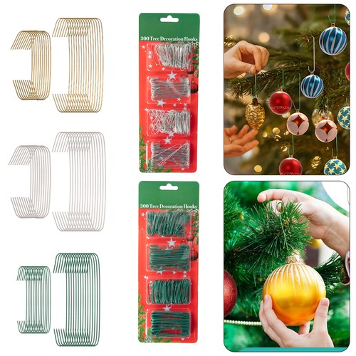 Christmas tree hooks - christmas, 300pcs