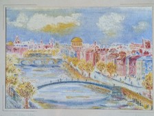 Original gouache & watercolor