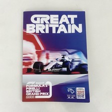 Formula One British Grand Prix Silverstone 2021 Race Programme F1 Car Racing