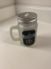 Moonshine Frosted Mason Jar