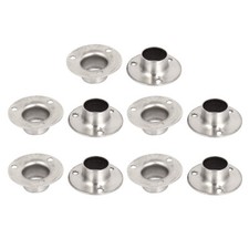 10pcs Wardrobe Hanging Rail