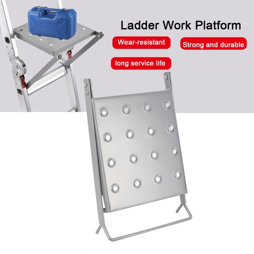 Folding step platform ladder - platform,