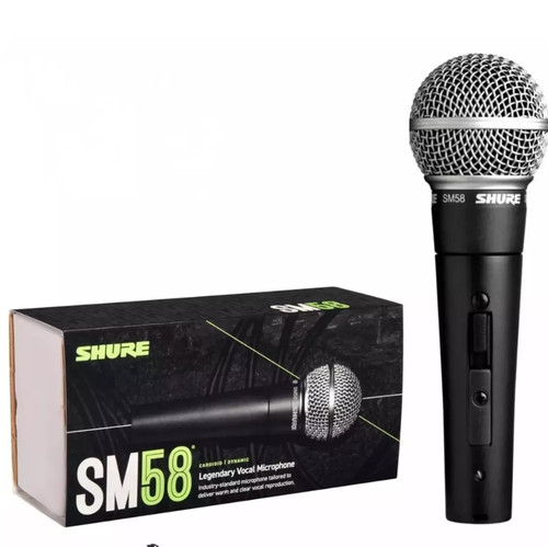 New shure sm58s - new, dynamic