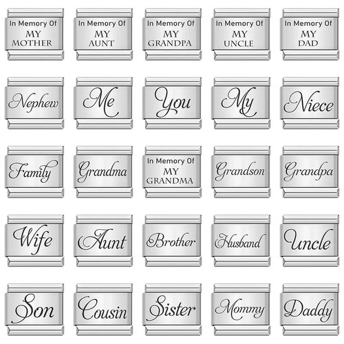 Italian charms bracelet - italian,
