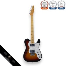 Fender American Vintage II 1972 Telecaster Thinline SemiHollow Ash Body 3Color