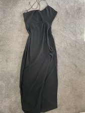 Vesper Women's Dress With Side Slit, Cut Out Details Size 12