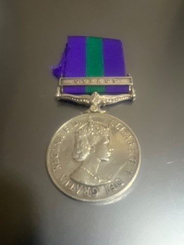 General service medal cyprus - service,