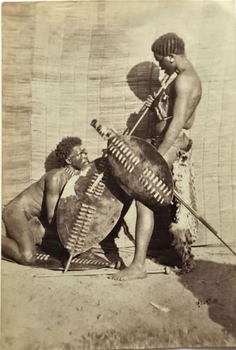 Antique photo two - , zulu
