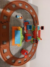 Happyland ELC Magic Motion Train Track Set with Figures, Car, Station, Sounds