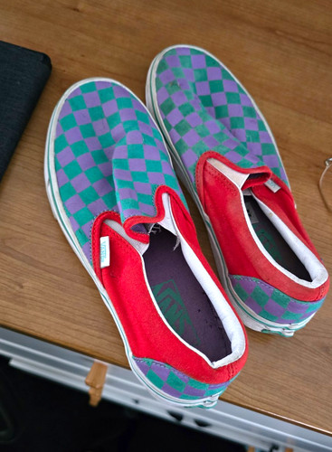 Vans classic slip - vans, 'crazy