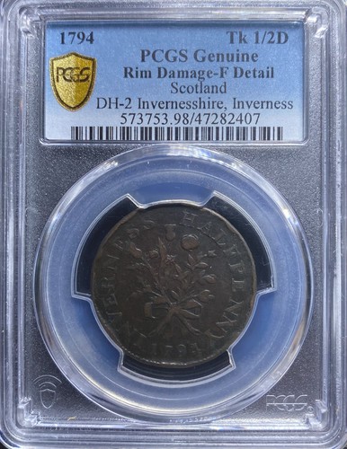 1794 half penny - 1794,