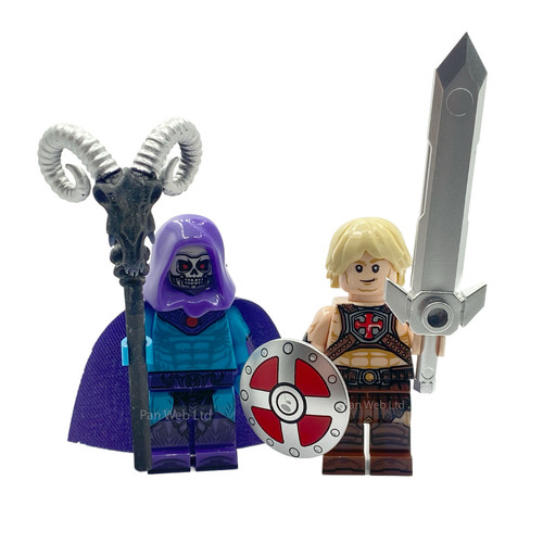Man skeletor minifigure - &,
