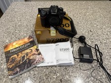 Nikon D D7200 24.2MP Digital SLR Camera - Black (Body only)