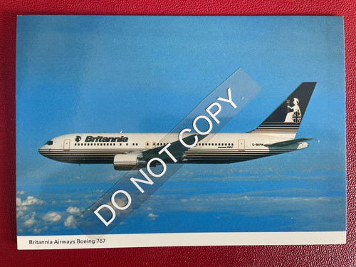 Britannia airways boeing 767 - britannia,