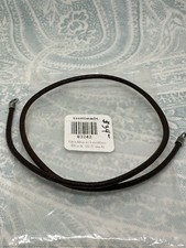 Authentic Trollbeads Brown Leather Necklace 16.5 inch/42 cm, New