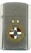 SLIM Zippo Lighter NIAGARA FALLS ONTARIO - 1972 HMS TERRA NOVA Canadian Navy