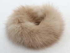 Mink Hair Bands Fur Scrunchie