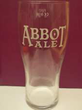 Abbot Ale Brewing Perfection pint glass Xmas