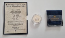 1994 Canada $5 Silver Maple