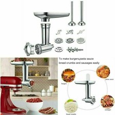 Kitchen Food Meat Grinder Sausage Stuffer Attachment For KitchenAid Stand Mixer*