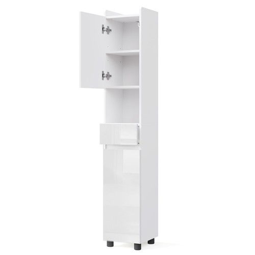 Tall slim bathroom cabinet - tall,