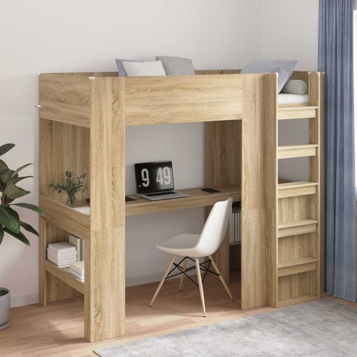 Loft bed frame - frame, desk