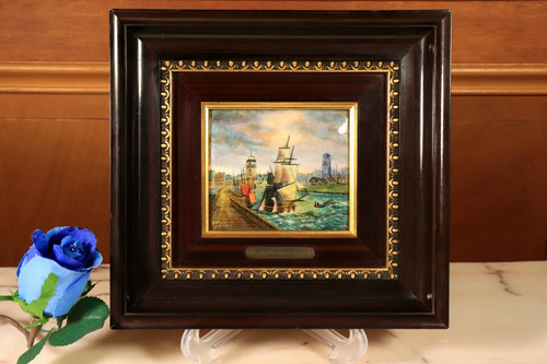 Vintage french limoges enamel - french,