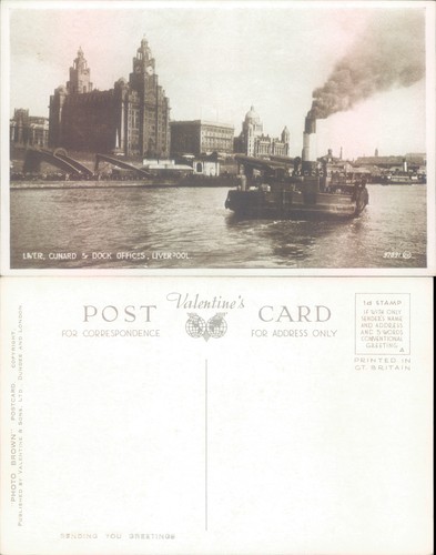 Lner cunard dock offices - cunard,