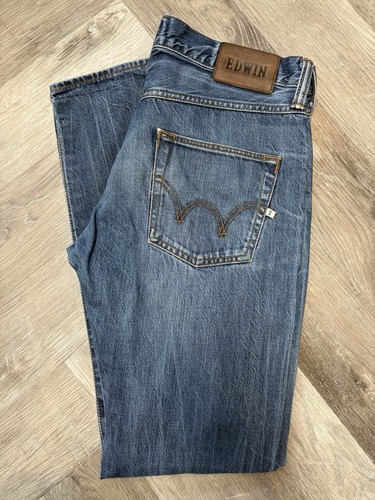 Edwin relaxed jeans blue - ed-55,