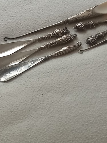 Edwarden silver handle shoe - edwarden,