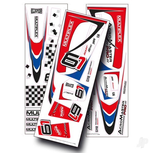 Multiplex acromaster decals - multiplex,