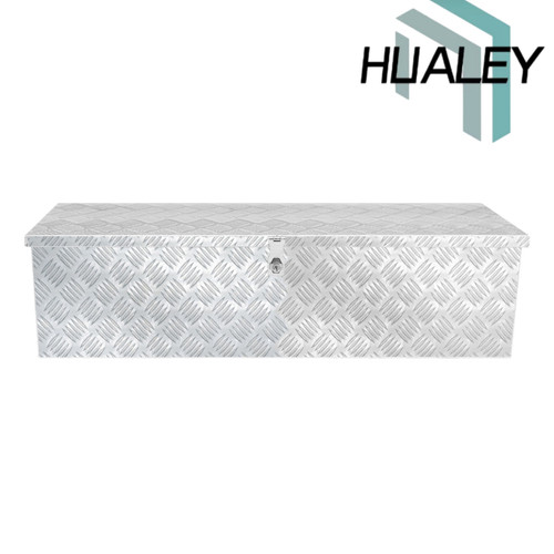Aluminum lockable truckbox - aluminum,